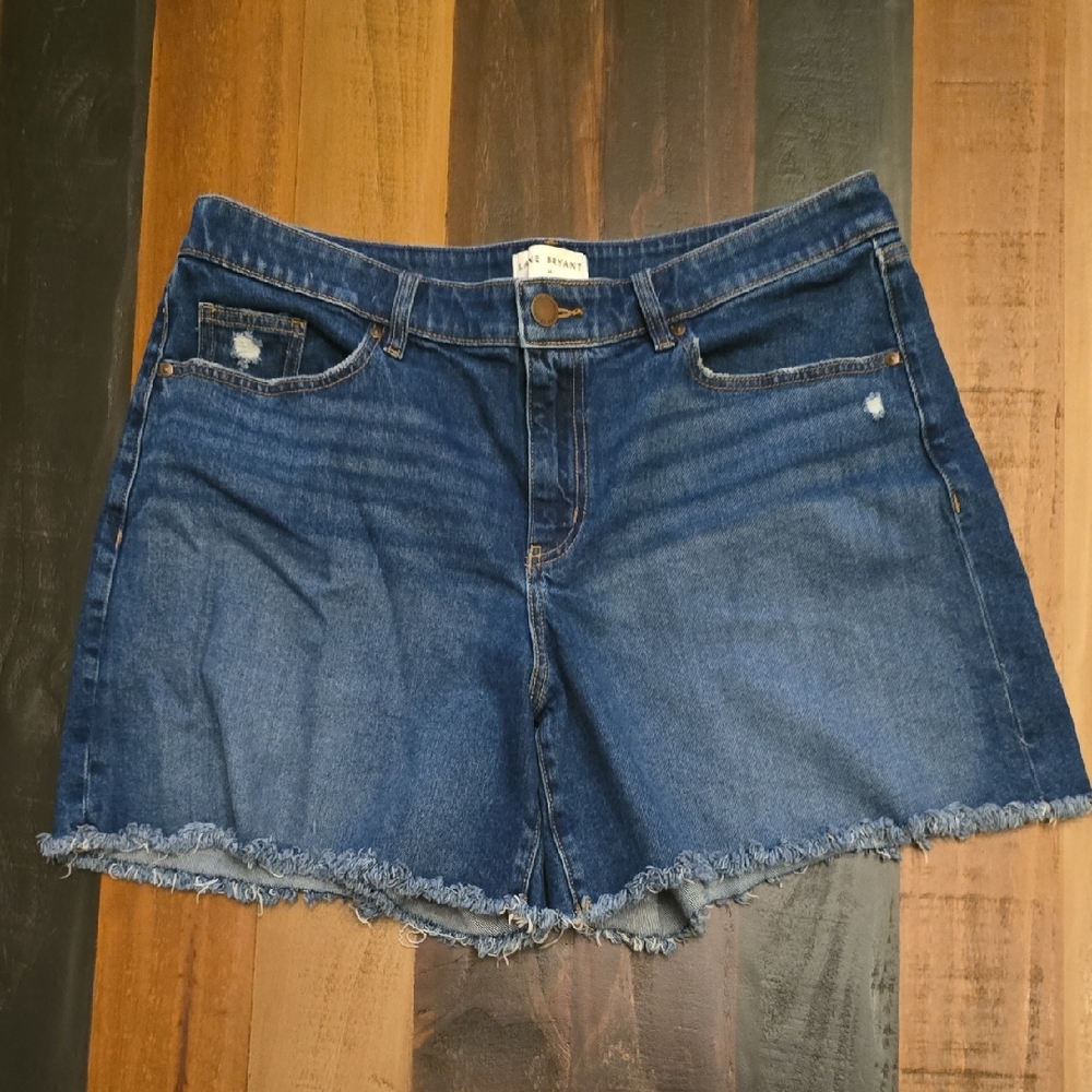Lane Bryant Medium Wash Jean Shorts
